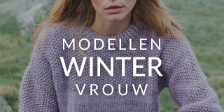 Modellen winter vrouw
