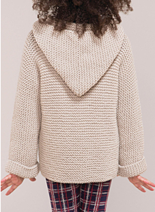 Gilet met kap