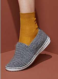 Gehaakte lage schoenen