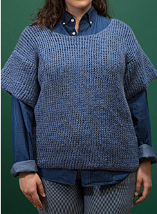 Pull met korte mouwen