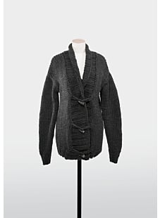 Vest met sjaalkraag