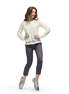 Cardigan met ritssluiting