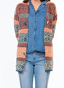 Jacquard vest