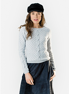 Trui met open rug
