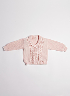 Vest met sjaalkraag