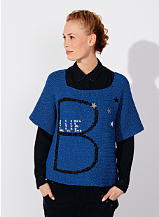 Pull met korte mouwen