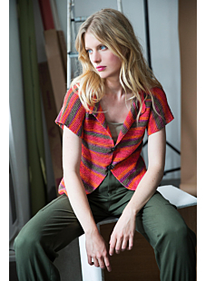 Cardigan met korte mouwen