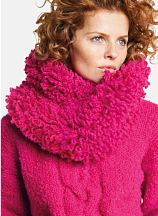 Snood bouclette