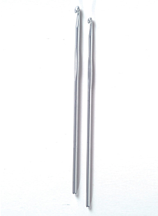 Aluminium haakpennen zonder handvat, 15 cm