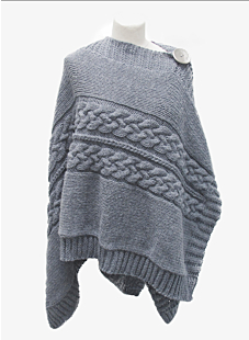 Poncho-sjaal