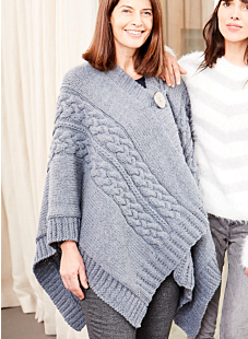 Poncho-sjaal