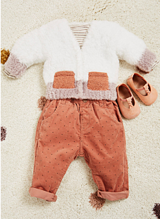 Tweekleurig vest