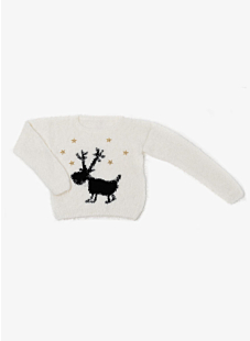 Jacquard trui met Rendieren