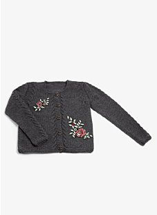 Vest met ronde hals