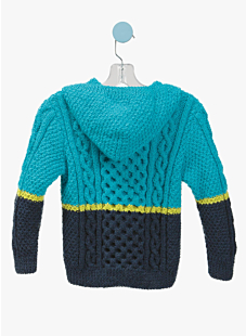 Vest met capuchon