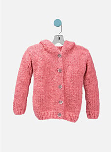 Vest met capuchon