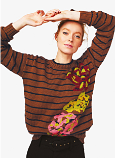 Jacquardtrui bloemen