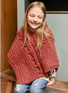 poncho met kabels