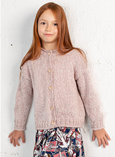 Vest met rolboordjes