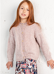 Vest met rolboordjes