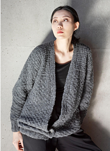 Lang V-hals vest