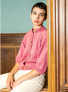 Vest met 3/4 mouwen Madelaine