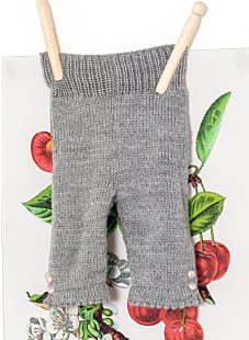 Broek met sierrand