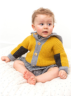 Vest met capuchon