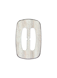 Gesp voor riem in biohars, 40 mm breed