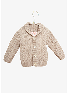 Vest met sjaalkraag