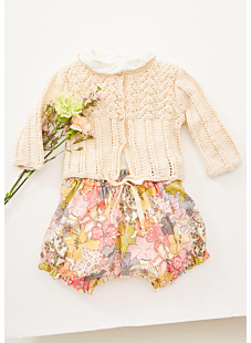 Cardigan in ajoursteek