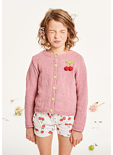 Ecologisch vest met ronde kraag
