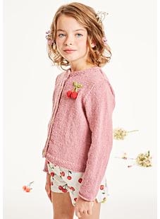 Ecologisch vest met ronde kraag