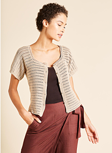 Gehaakte vest
