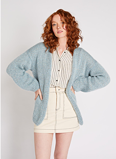 Lang mohair vest