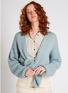 Lang mohair vest