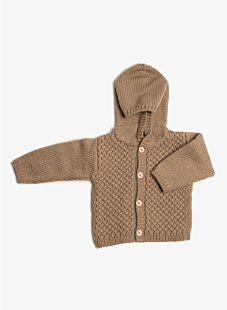 Vest met capuchon
