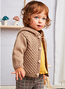 Vest met capuchon