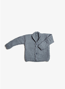 Vest met sjaalkraag