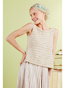 Top met open rug