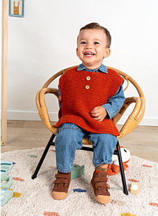Poncho in ribbelsteek