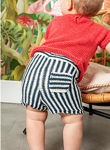 Babyshort met achterzak Calypso