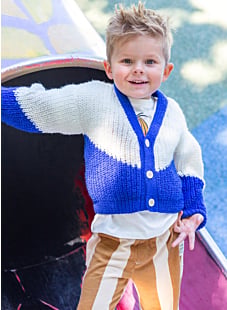 Tweekleurig vest