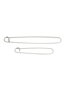 Set van 2 steekophouders in aluminium