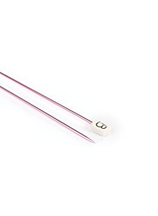 Rechte breinaalden in gekleurd aluminium, 2 mm - 40 cm