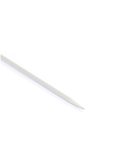 Breinaalden met dubbele punt in aluminium (set van 5), 4 mm - 40 cm