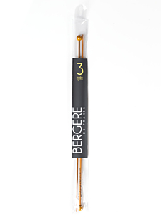 Rechte breinaalden in bamboe, 3 mm - 33 cm