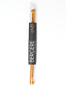 Rechte breinaalden in bamboe, 5.5 mm - 33 cm