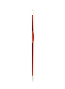 Gekleurde metalen haaknaald, 2.5 mm - 15 cm
