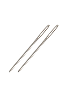 Set van twee wolnaalden 7 cm, nummer 1